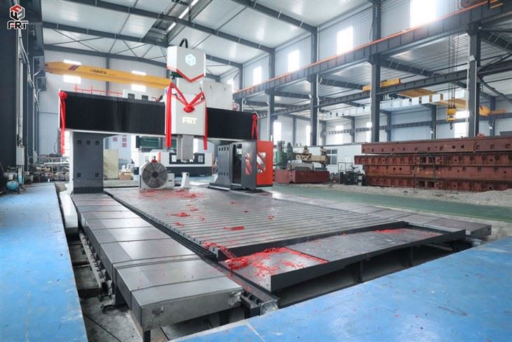 Mesin Pengilangan Gantry CNC Lajur Bergerak
